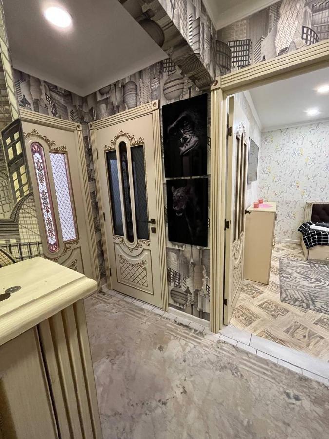 Уютная Трёхкомнатная Квартира В Центре Алматы Алма Ата Екстериор снимка